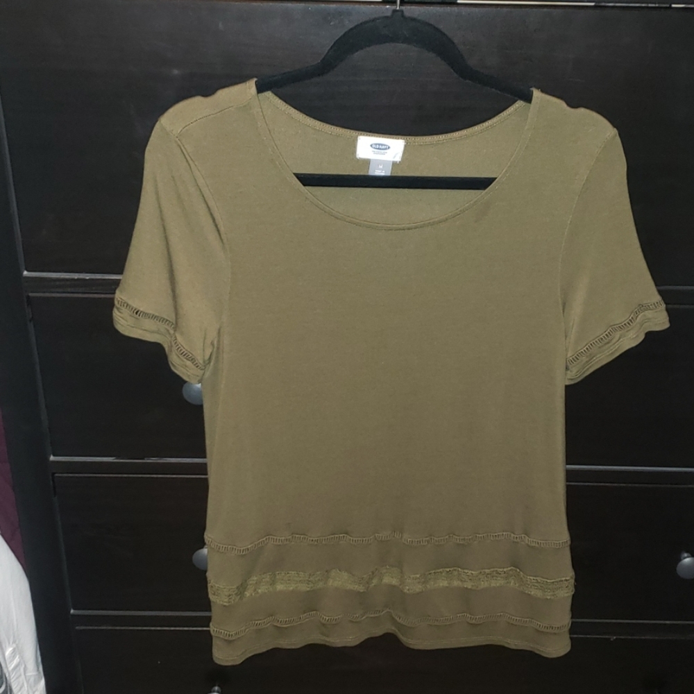 Short sleeve tunic top